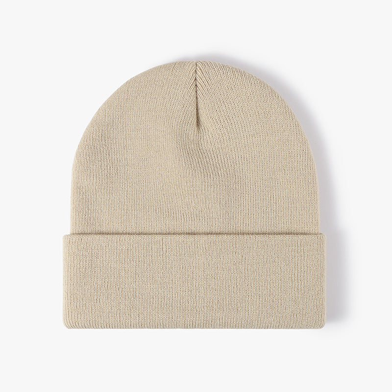 Warme knitted dubbele laag muts - Unisex