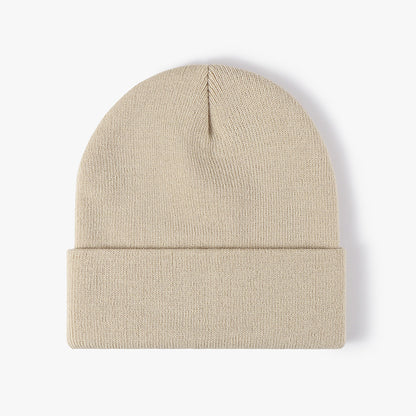 Warme knitted dubbele laag muts - Unisex